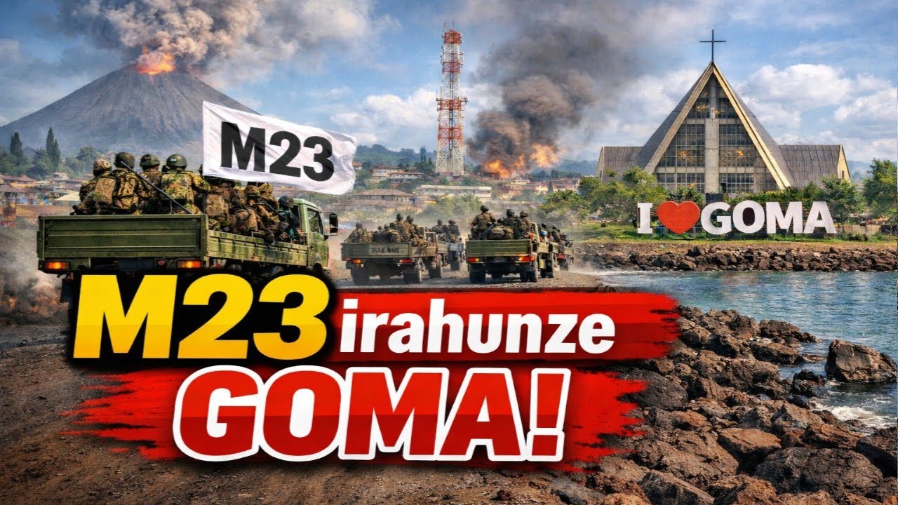 Nonaha GOMA Abakuru ba M23 bose Bahungiye mu RWANDA na UGANDA