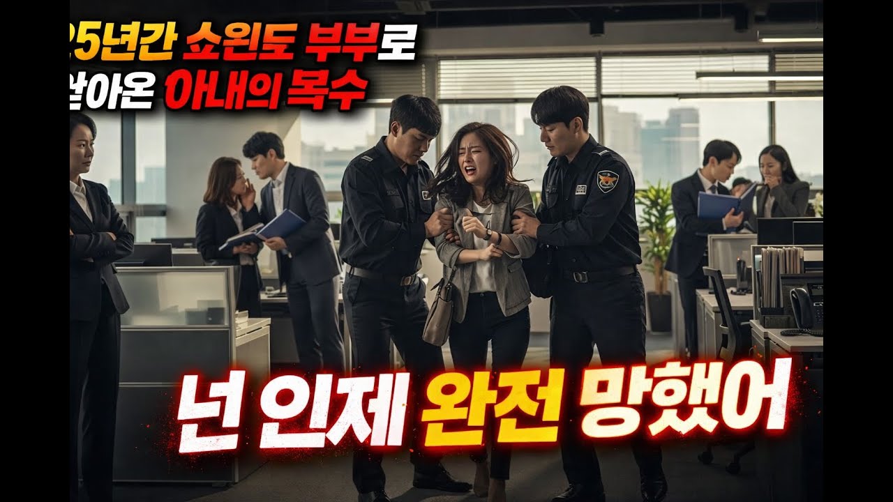 25년간 쇼윈도 부부로 살아온 아내의 복수