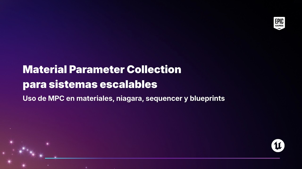 Material Parameter Collection para sistema escalables - Unreal Engine Tutorial