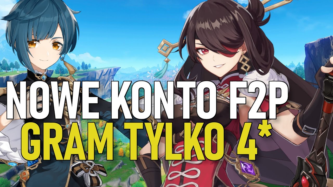 Gram tylko 4* postaciami! Gramy od zera F2P | Genshin Impact | 01
