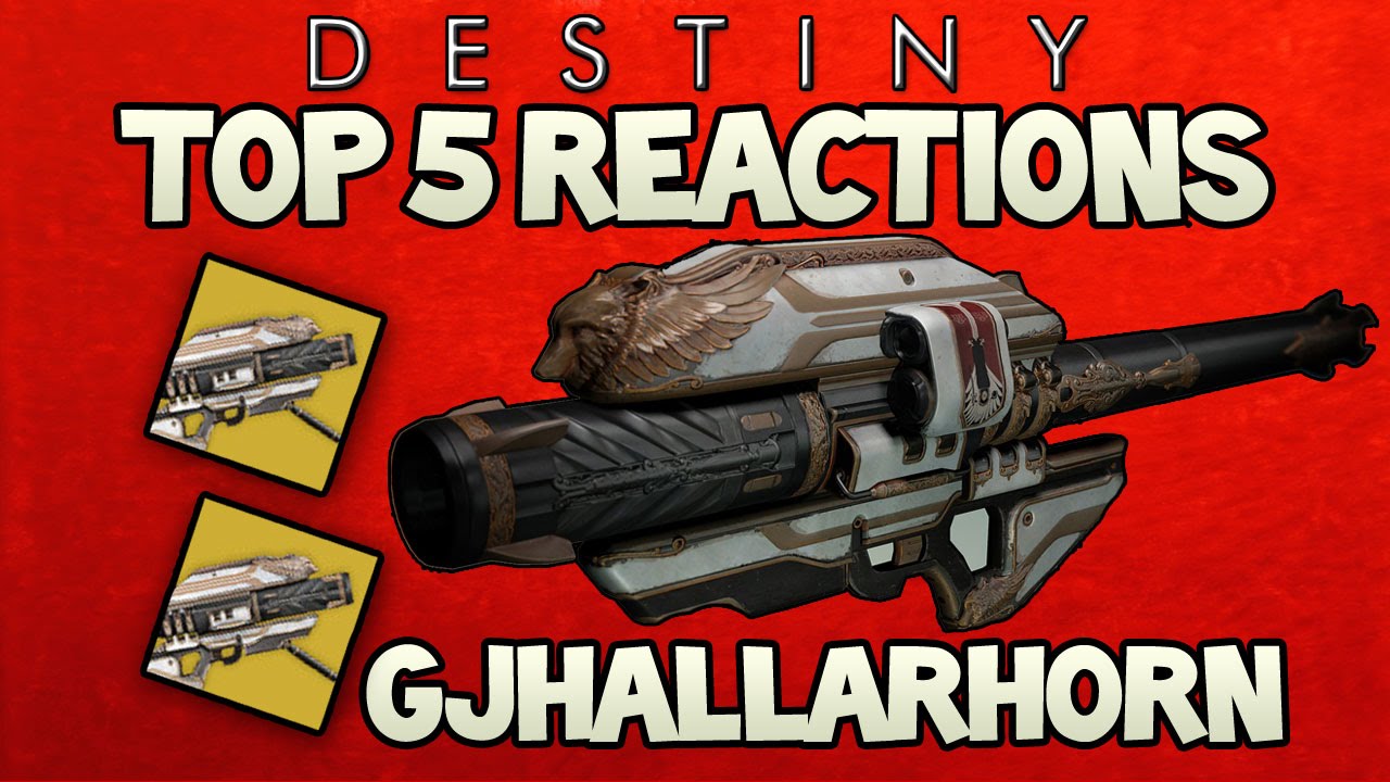 Destiny: TOP 5 GJALLARHORN Reactions (Insane Reactions)