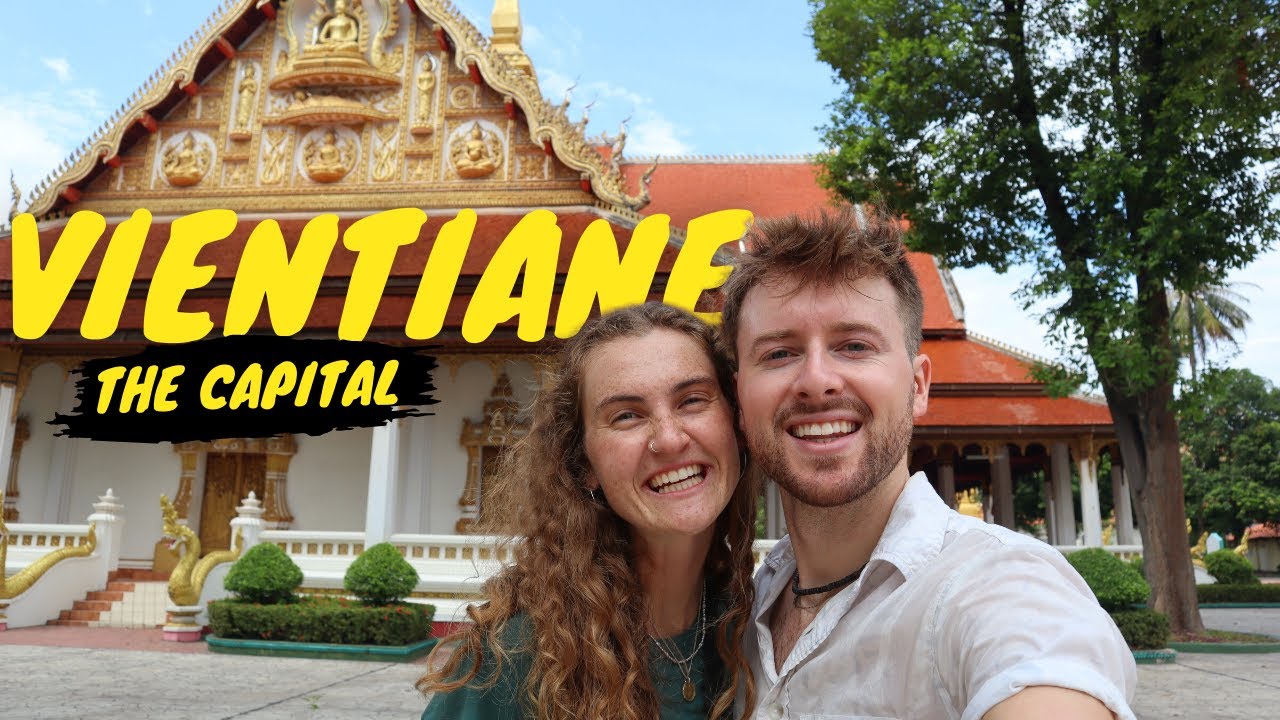 LAOS CAPITAL VLOG | MOST IMPORTANT MONUMENT, PATUXAI & STREET FOOD MARKET VIENTIANE