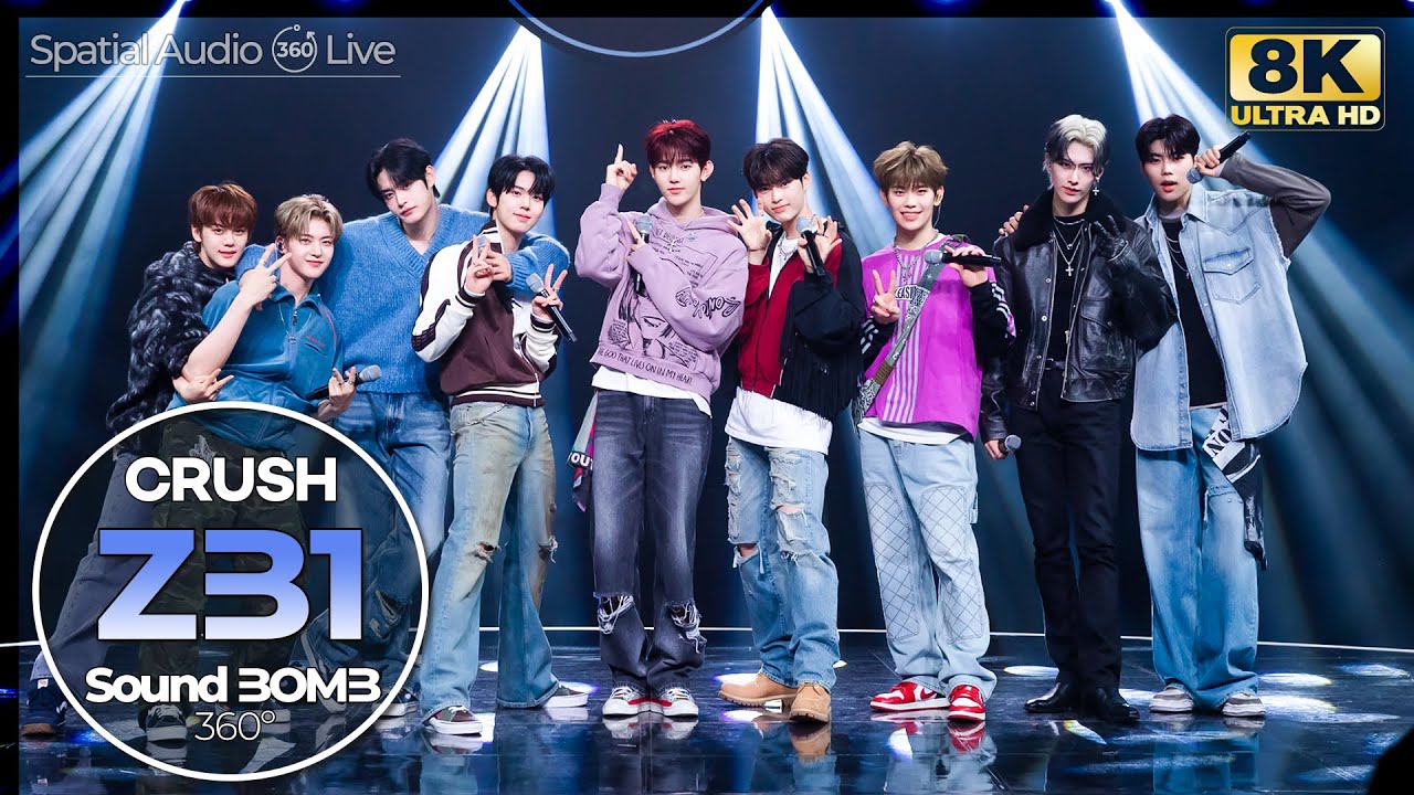 [8K] PLAYLIST｜ZEROBASEONE(제로베이스원)🎵CRUSH｜🎧공간음향｜SoundBOMB360˚