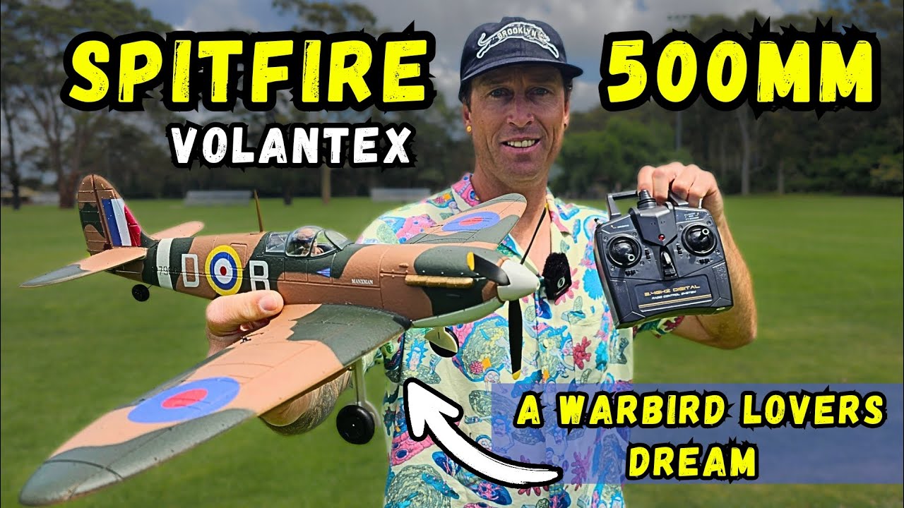 Новый Volantex Spitfire 500 мм &mdash; лучший ли это бюджетный боевой самолёт 2025 года?