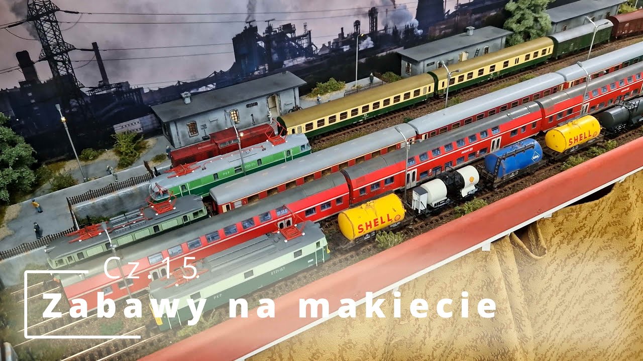 Zabawy na makiecie cz.15 #Makieta #Piko #H0 #PKP #DCC