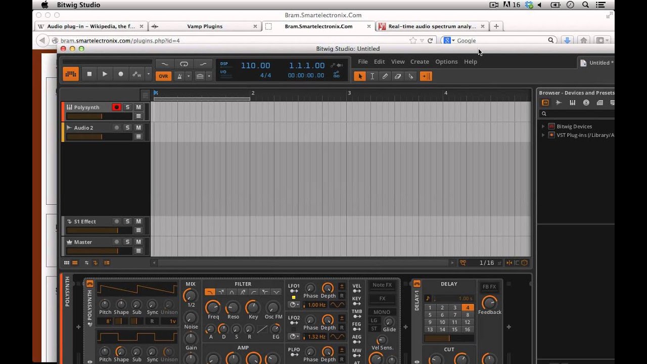 Bitwig Studio & Music Production Course - 1.09 - Audio Plugins: Overview and Installation