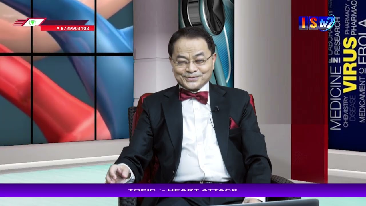 TOPIC: - HEART ATTACK by Dr. L. Shyamkishore Singh, Chairman & Chief Cardiologist, SKY Hospital
