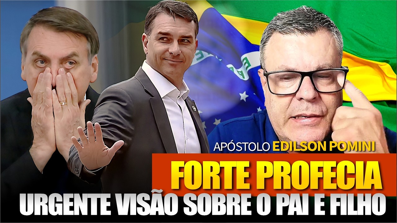 FORTE PROFECIA | BOLSONARO CORRE RISCO E FLÁVIO SENDO PERSEGUIDO