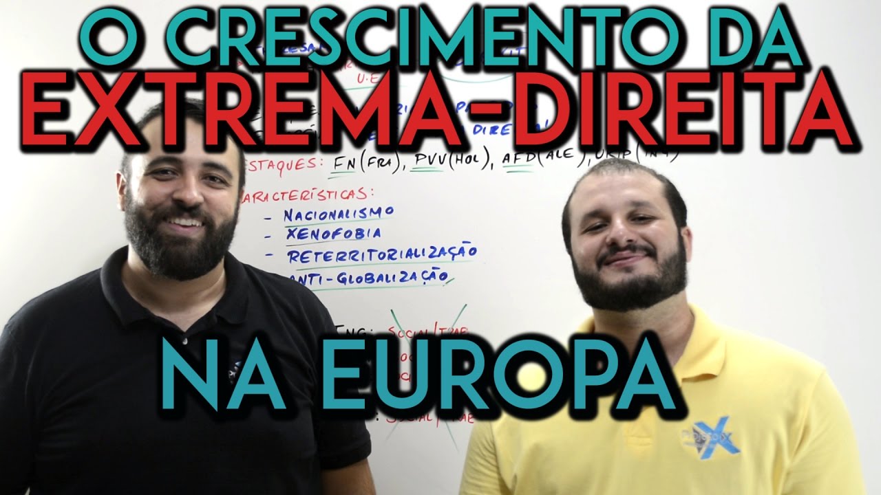 X da Atualidade 2017 - O Crescimento da Extrema Direita na Europa