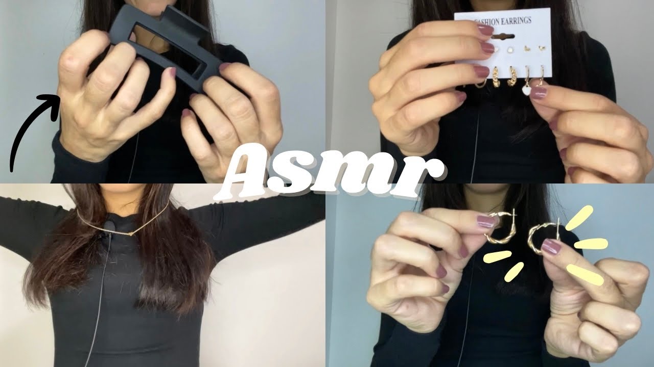 ASMR| Ti mostro i miei accessori/collane e orecchini✨