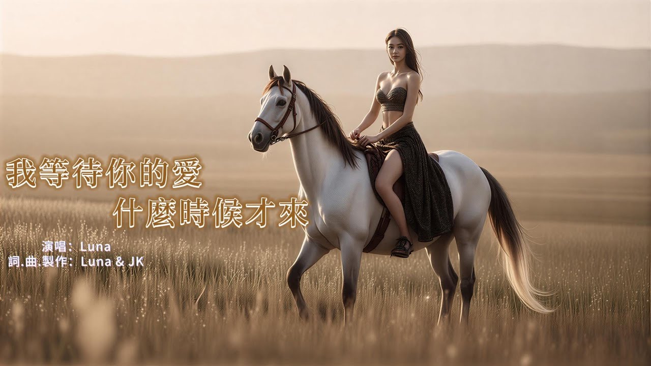 2026最好聽熱門新曲→我等待你的愛什麼時候才來(演唱：Luna)#EP-006 ❤ Luna's Love Song ❤ 我是露娜，為愛而歌 #ep #抖音 #音樂 #美女