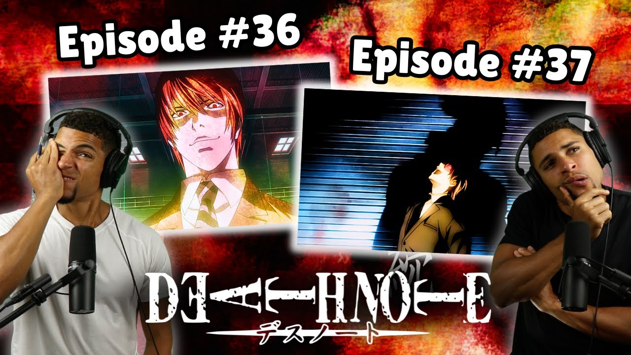 THIS SHOW MESSED US UP! | Death Note Ep. 36 & 37 REACTION! *FINALE*