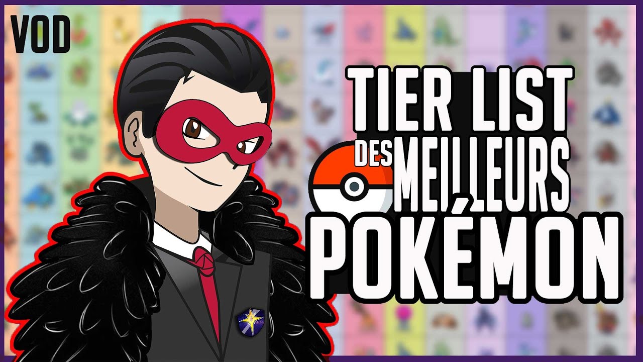 TIER LIST DES MEILLEURS POKéMON (VOD 29 octobre 1/2)
