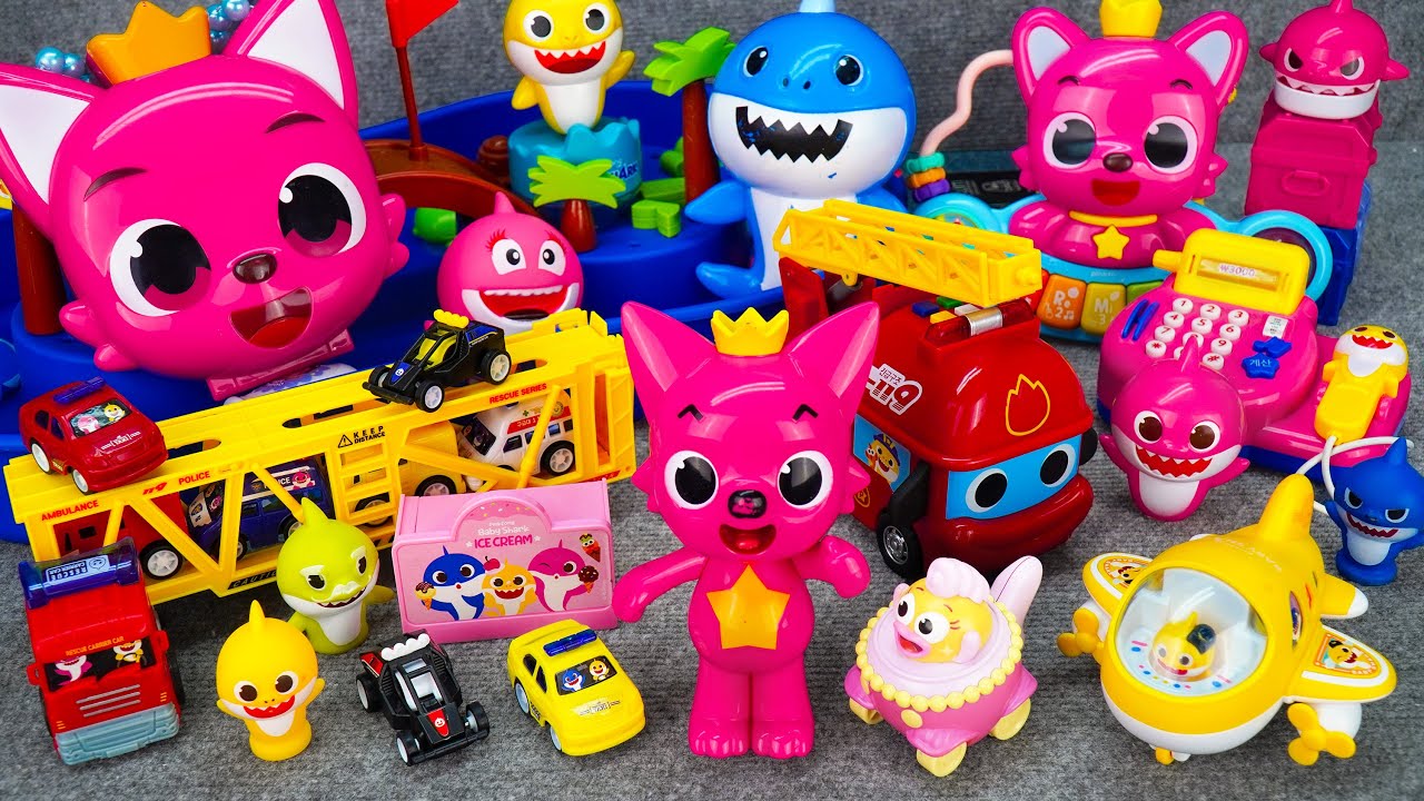 Satisfying Unboxing Pregnant Pinkfong Doctor Toys, Ambulance Playset ASMR 💞 Boby Review