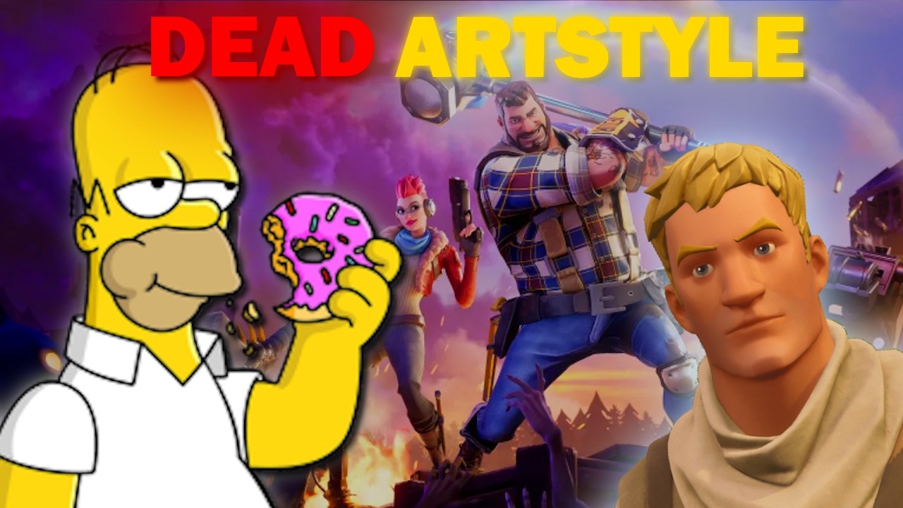 Эволюция и упадок художественного стиля Fortnite