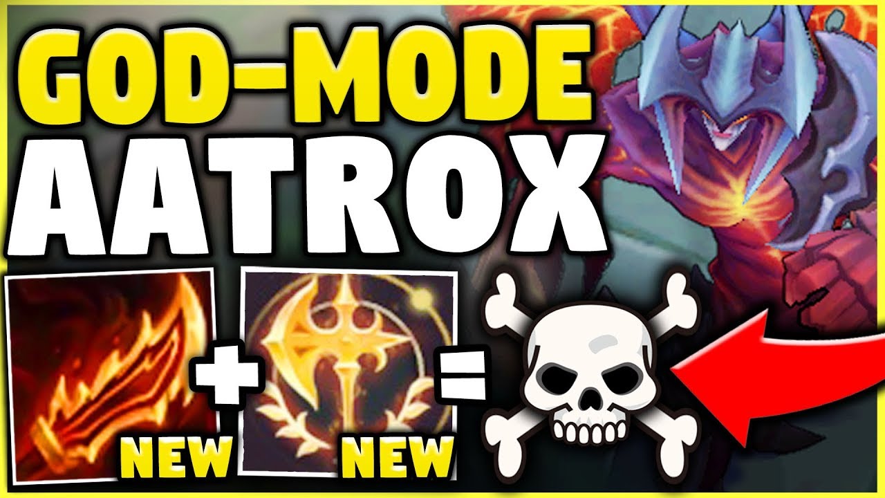 WTF DID RIOT DO?! THESE NEW BUFFS MAKE AATROX INSANELY BROKEN! (MAX DPS) - League of Legends