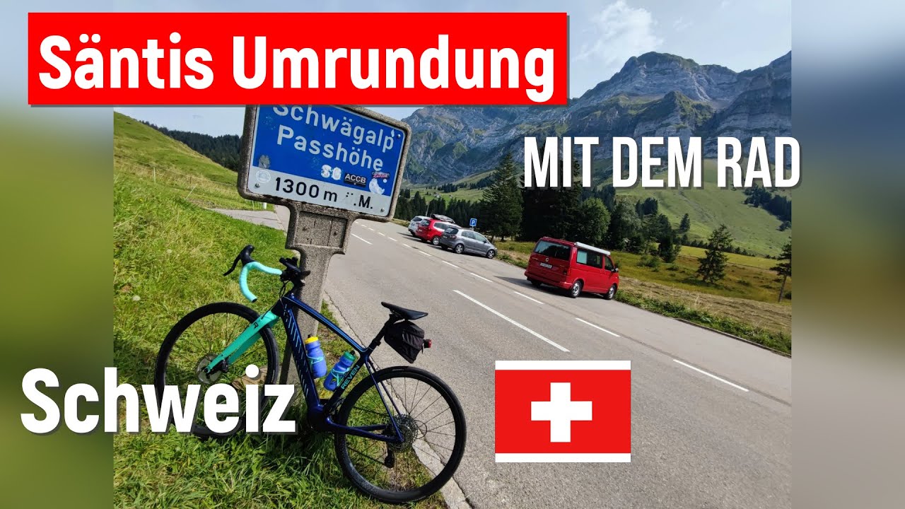 Säntis Umrundung mit dem Rennrad 2023 | Faszination Appenzellerland | Schwägalp-Pass (1300m)