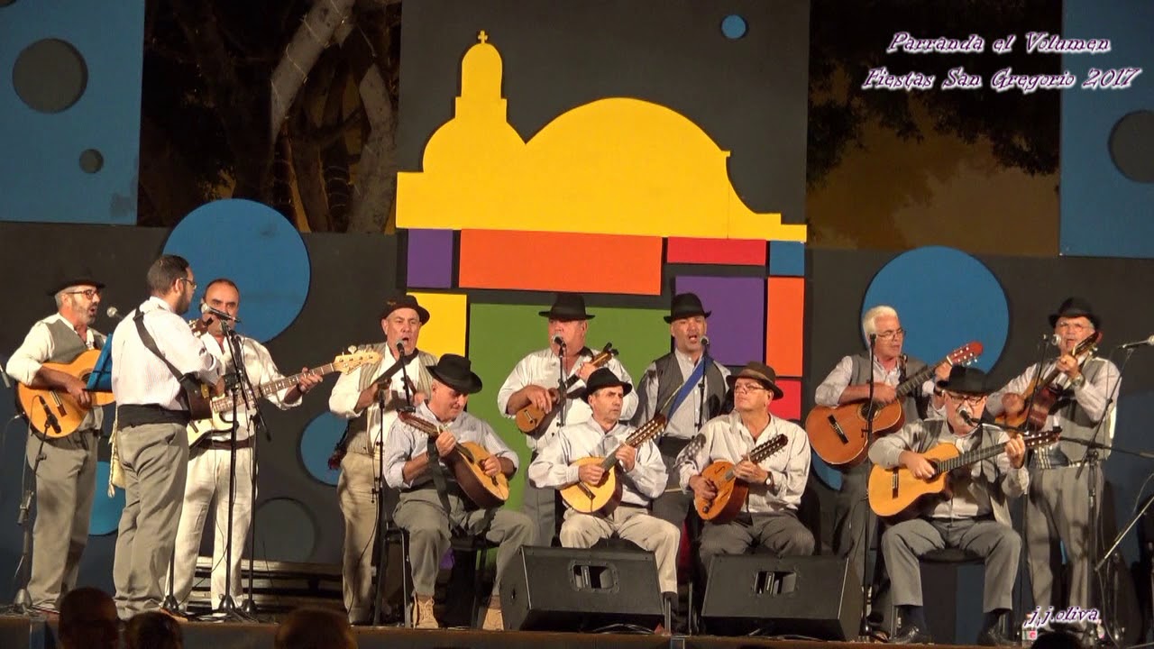 PARRANDA EL VOLUMEN FIESTAS SAN GREGORIO TELDE 2017  J J OLIVA