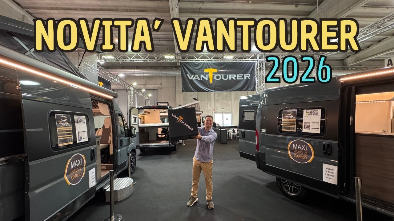 SALONE del CAMPER: Novità VANTOURER 2026