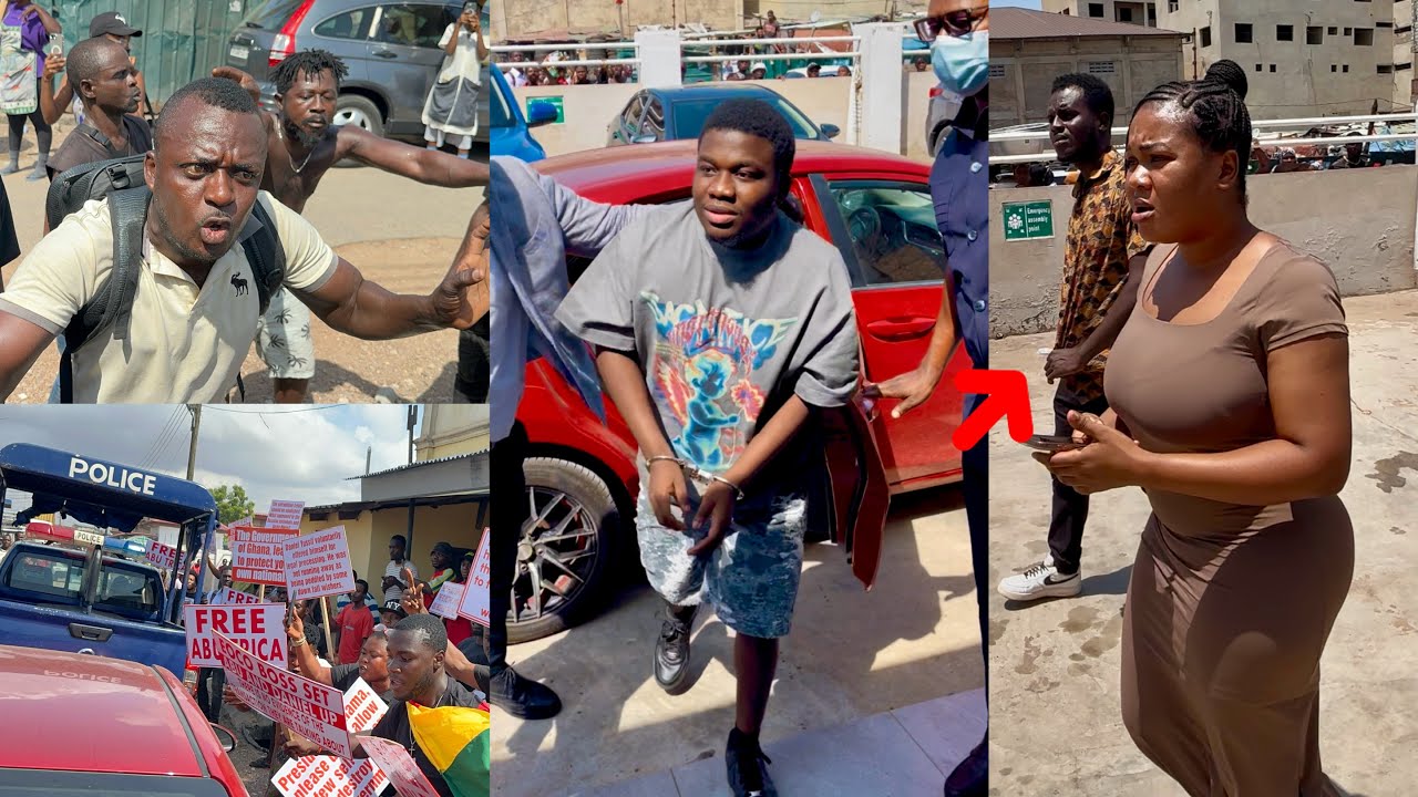 Жена Абу Трики и его сообщники из Сведро силой ворвались в суд Гбесе, когда Абу Трика прибыл на ц...