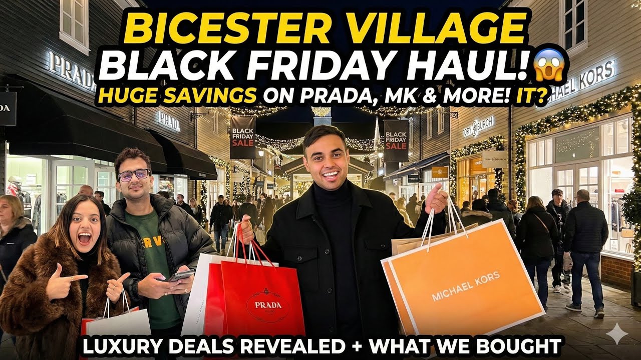 Bicester Village — Worth the Trip? Let’s Find Out! | Bicester Village on black friday 2025