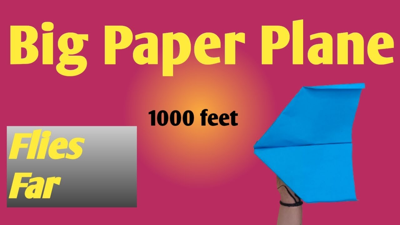 Fold an Easy Paper Airplane||Competition Winner