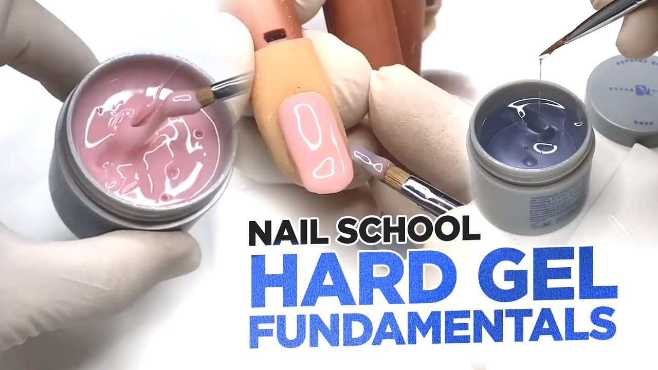 Nail School | We Cover All the Fundamentals of Hard Gel - #Vertical Video
