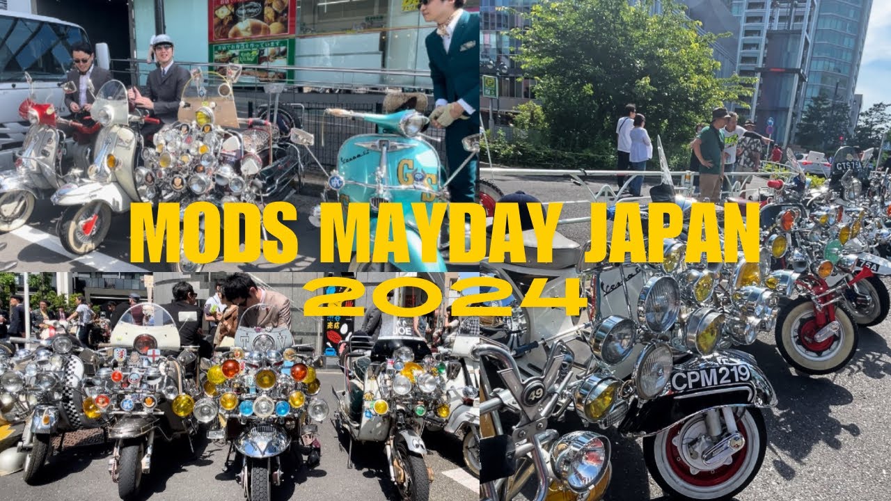 MODS MAYDAY SCOOTER RUN JAPAN 2024