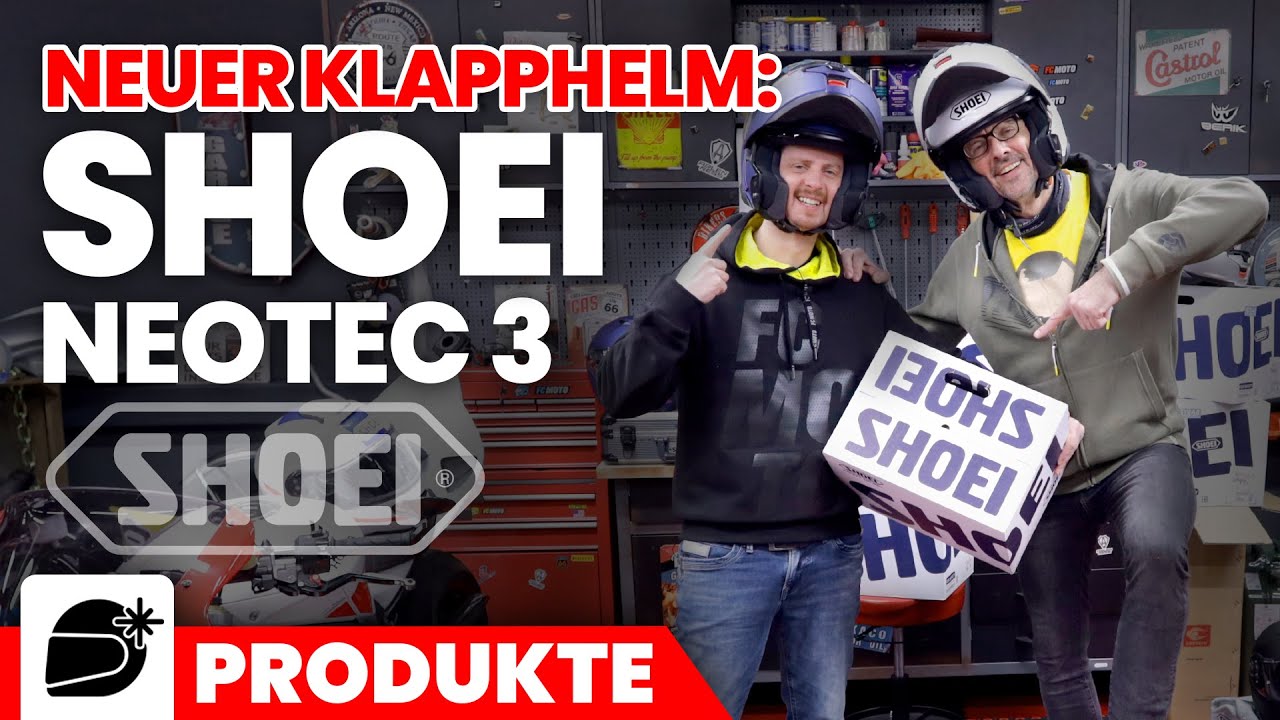 der neue Klapphelm von Shoei - der Neotec 3