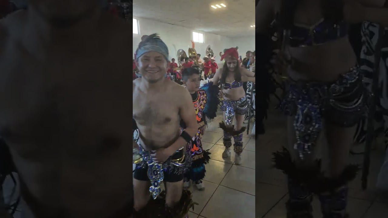 Carnaval Estación de Apulco Hgo Lunes después de la comida, capitanes Fam  Santana 