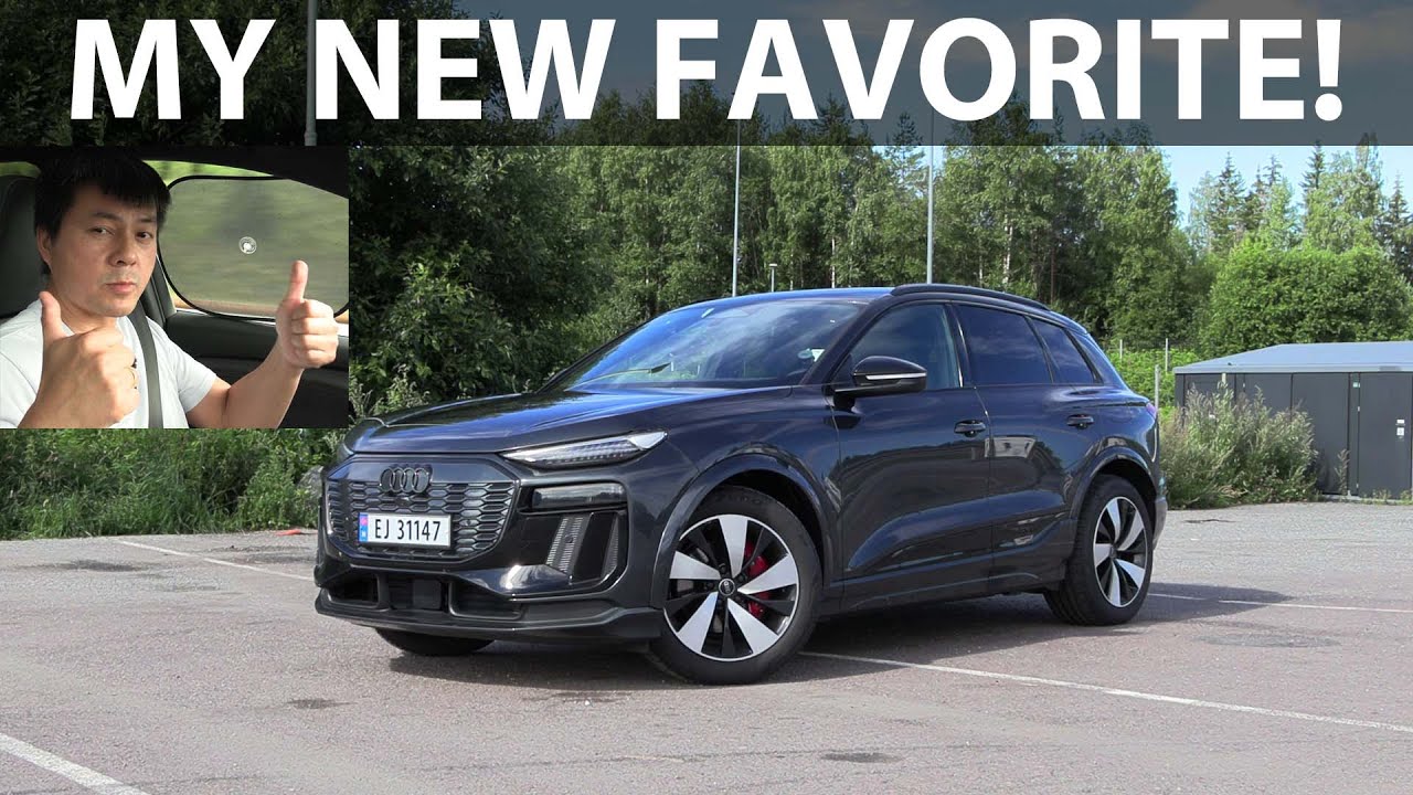 Тест запаса хода Audi Q6 e-tron quattro