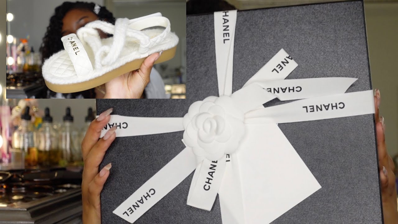 CHANEL Rope Sandals Unboxing & Review | Kennedi Renee