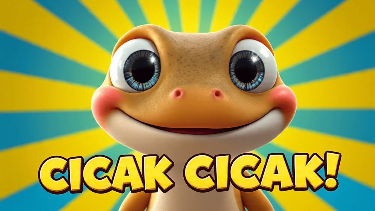Cicak Cicak di Dinding 🦎 | Lagu Anak Indonesia | Animasi Lucu | Lagu Anak Populer