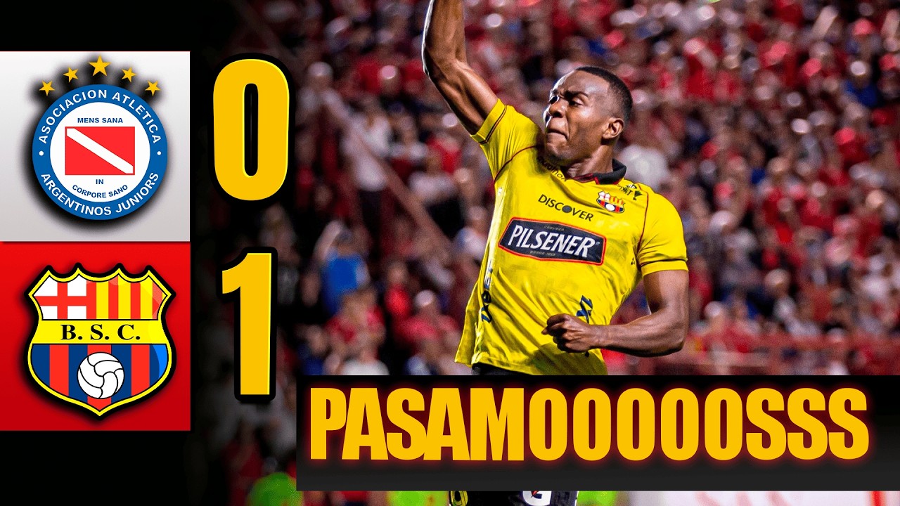 #ENVIVO🔥🔥🔥 ANÁLISIS: #ARGENTINOSJRS 0 #BARCELONASC 1 - CLASIFICAAAMOS - SOLDADO DE JHONNY QUIÑONEZ