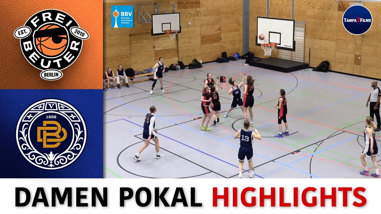 HIGHLIGHTS | Freibeuter 2010 vs. DBV Charlottenburg | BBV-Pokal Damen | 15/2/26