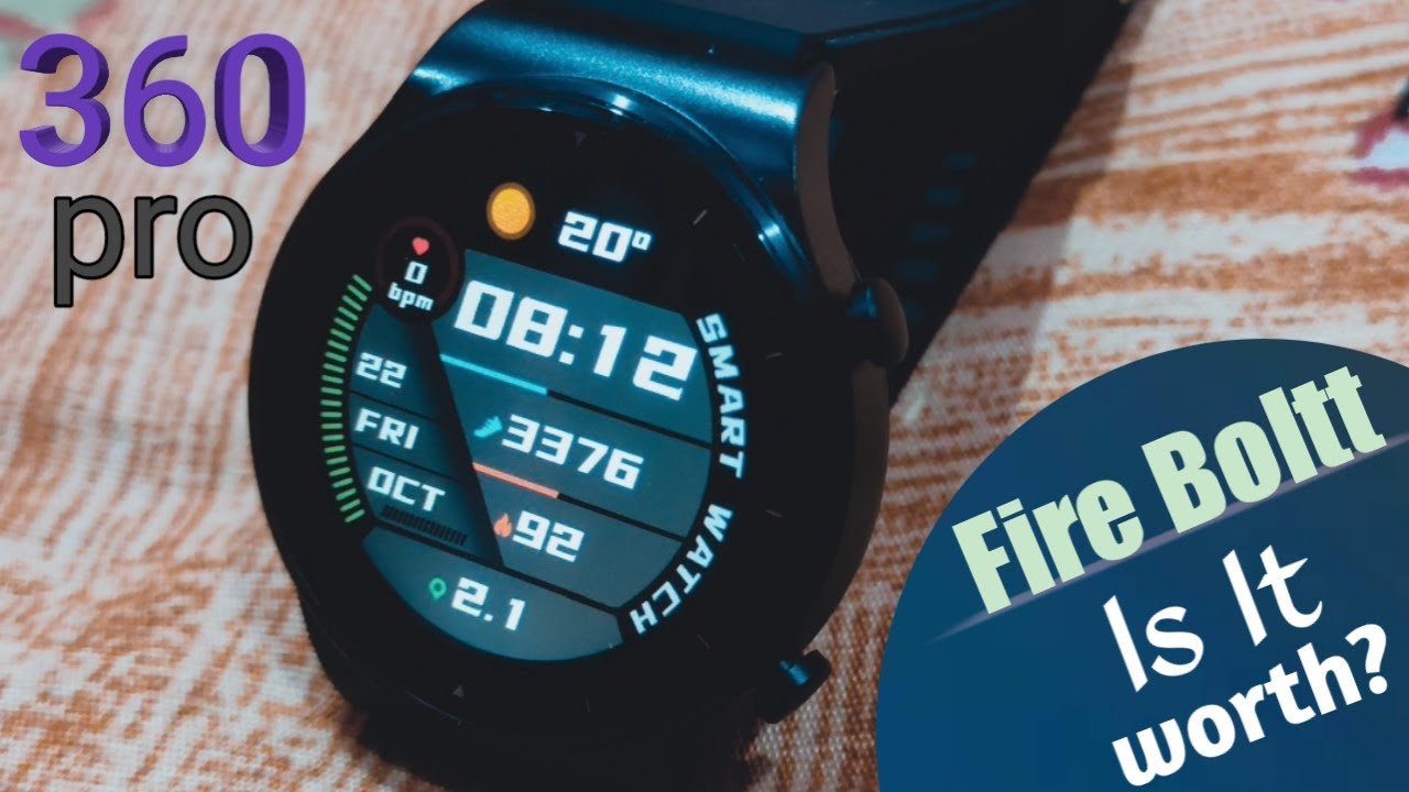 Fire Boltt 360 Pro Feature Rich Watch👍 Best Calling Smart Watch Under 5K