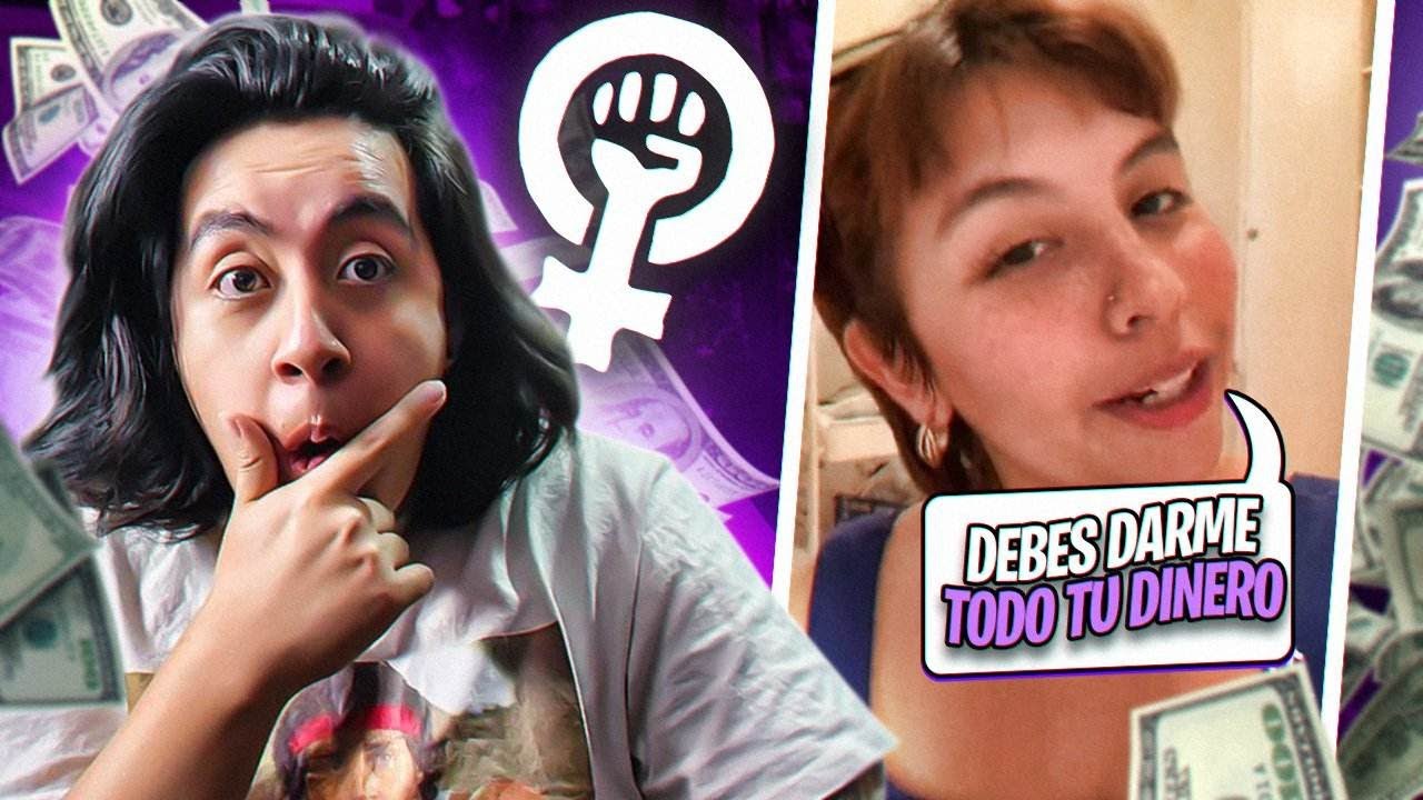 La Tiktoker Feminista que quiere ser Mantenida Jajaja