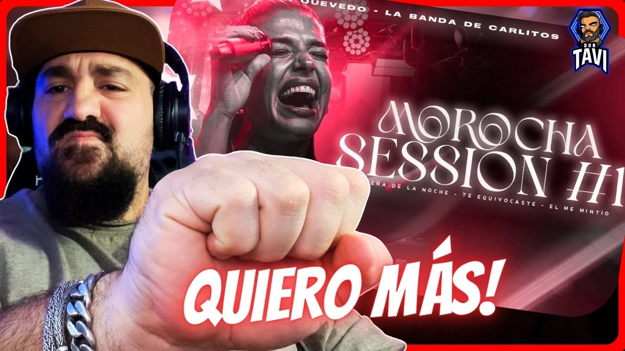 REACCION A Morocha Session #1 (En Vivo) - Eugenia Quevedo | @La Banda de Carlitos