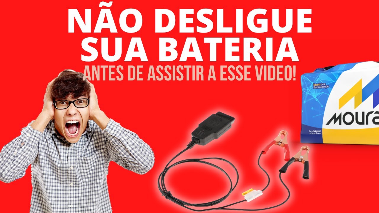 Substitua sua Bateria de Forma Correta! Obd Memory Saver.