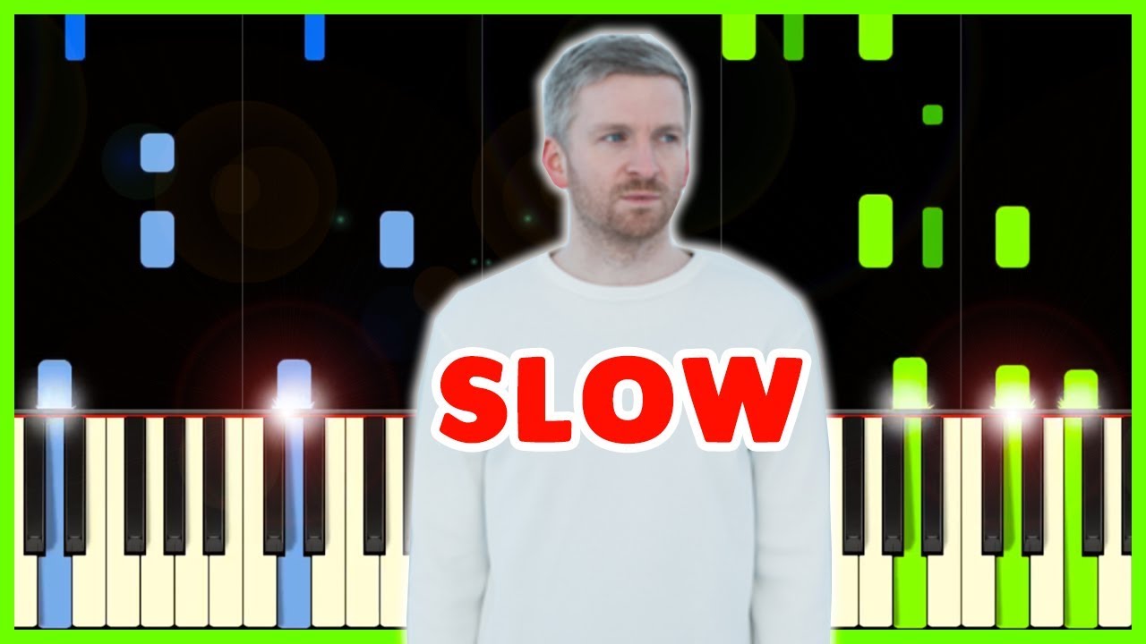 DORIA (&Oacute;lafur Arnalds) Piano 50% Speed Tutorial (3 Hands)