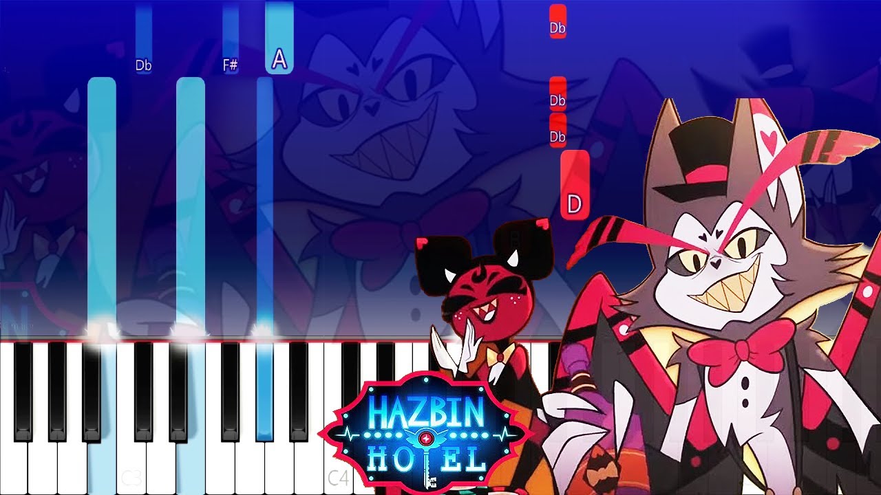 Love In A Bottle - Hazbin Hotel S2 (Piano Tutorial)