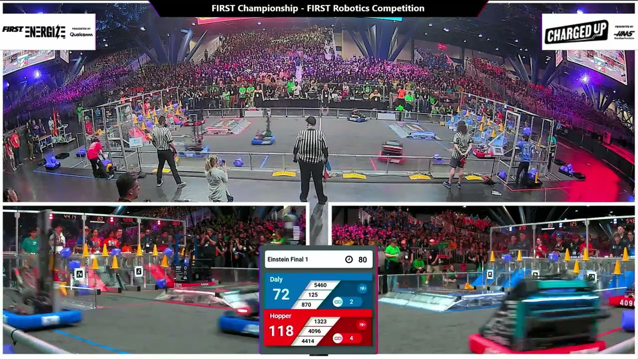Einstein Final 1 - 2023 FIRST Championship