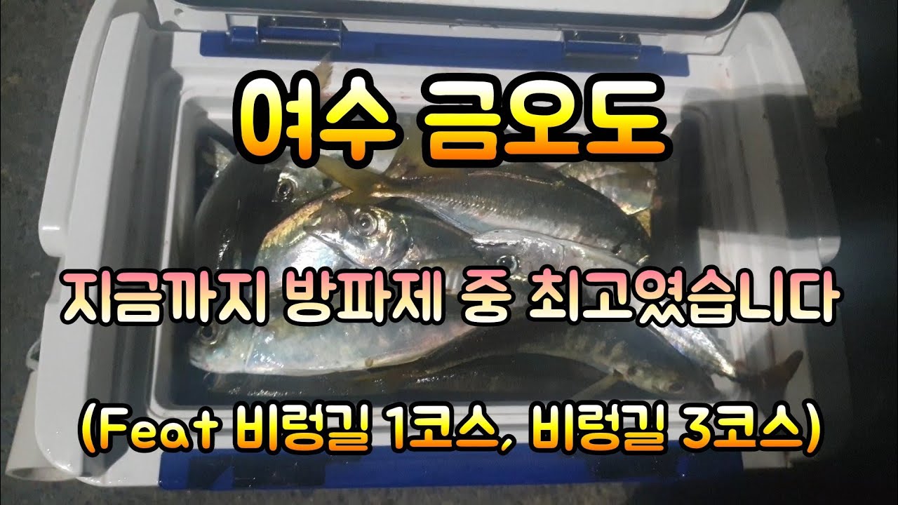 여수 금오도 / 지금까지 방파제 중 최고였습니다 / 비렁길 1코스, 비렁길 3코스
