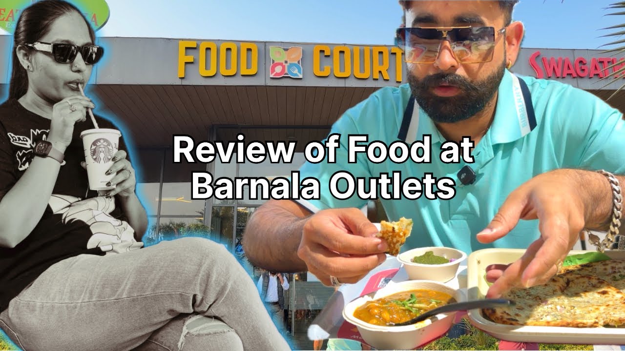Food Court Review of HG EatOn Outlets Barnala | Haldiram, Nik Bakers, Starbucks