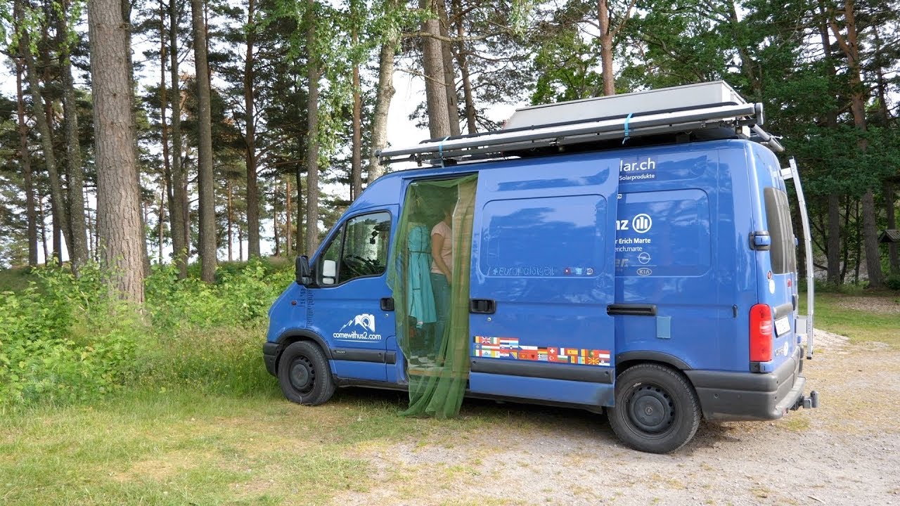 Mit dem Camper durch Schweden・Vänern See・V2og #44
