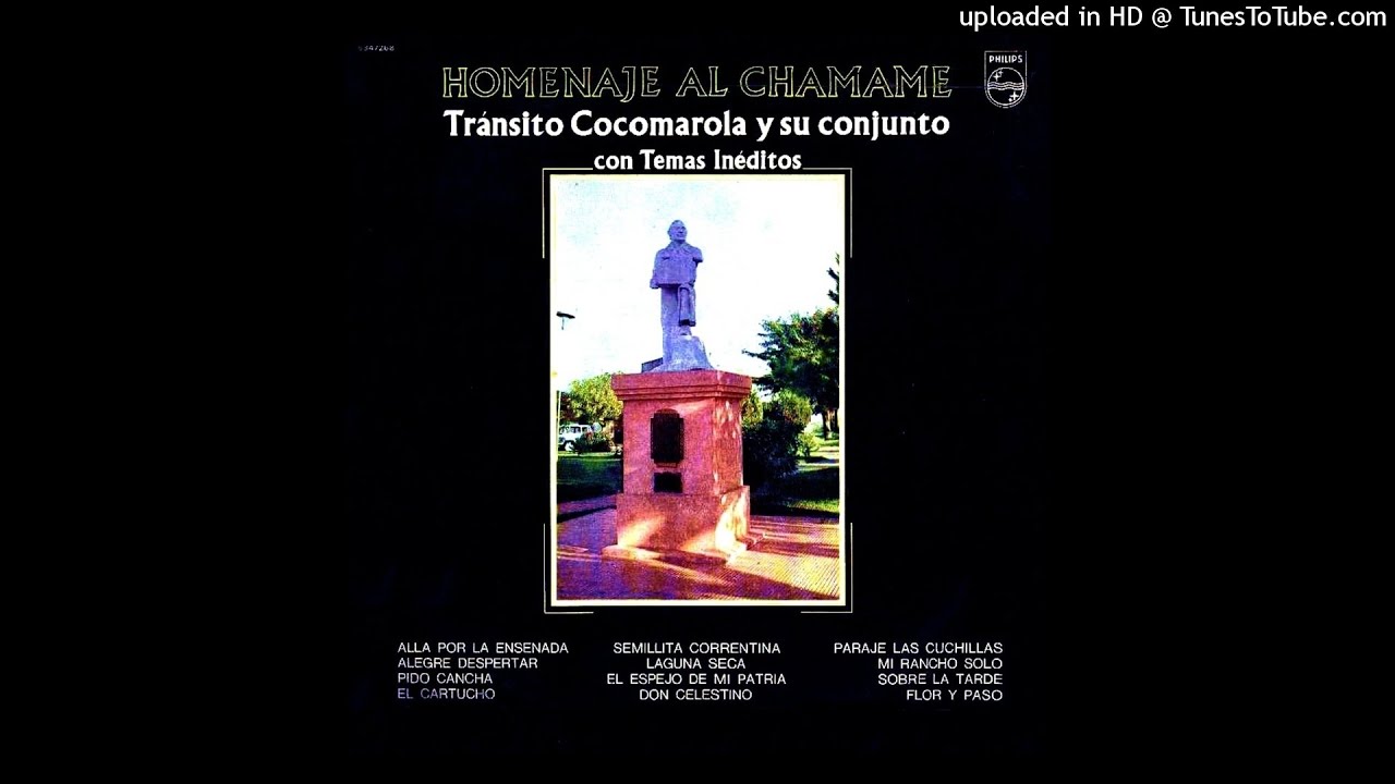Transito Cocomarola - Homenaje al Chamamé (1976) LP COMPLETO