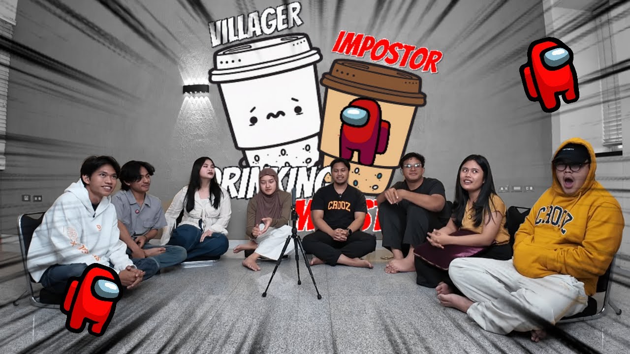 DRINKING IMPOSTOR !!! BANYAK KESALAHAN NI DI GAME KALI INI !!!