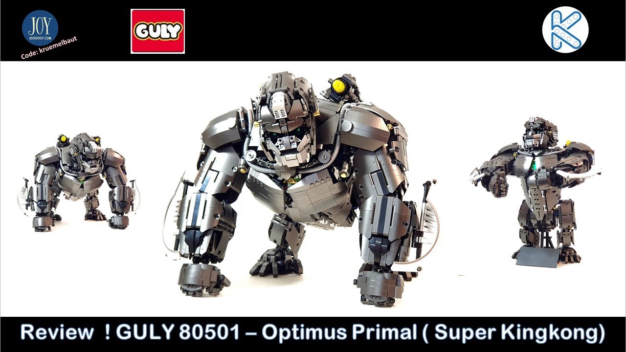 Review! GULY 80501- Super King Kong ( Optimus Primal Transformers Rise of the Beasts )