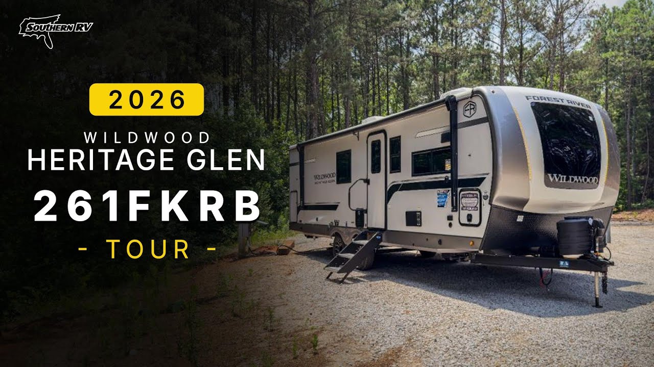 Новый автодом Forest River 2026 года Wildwood Heritage Glen 261FKRB в Southern RV