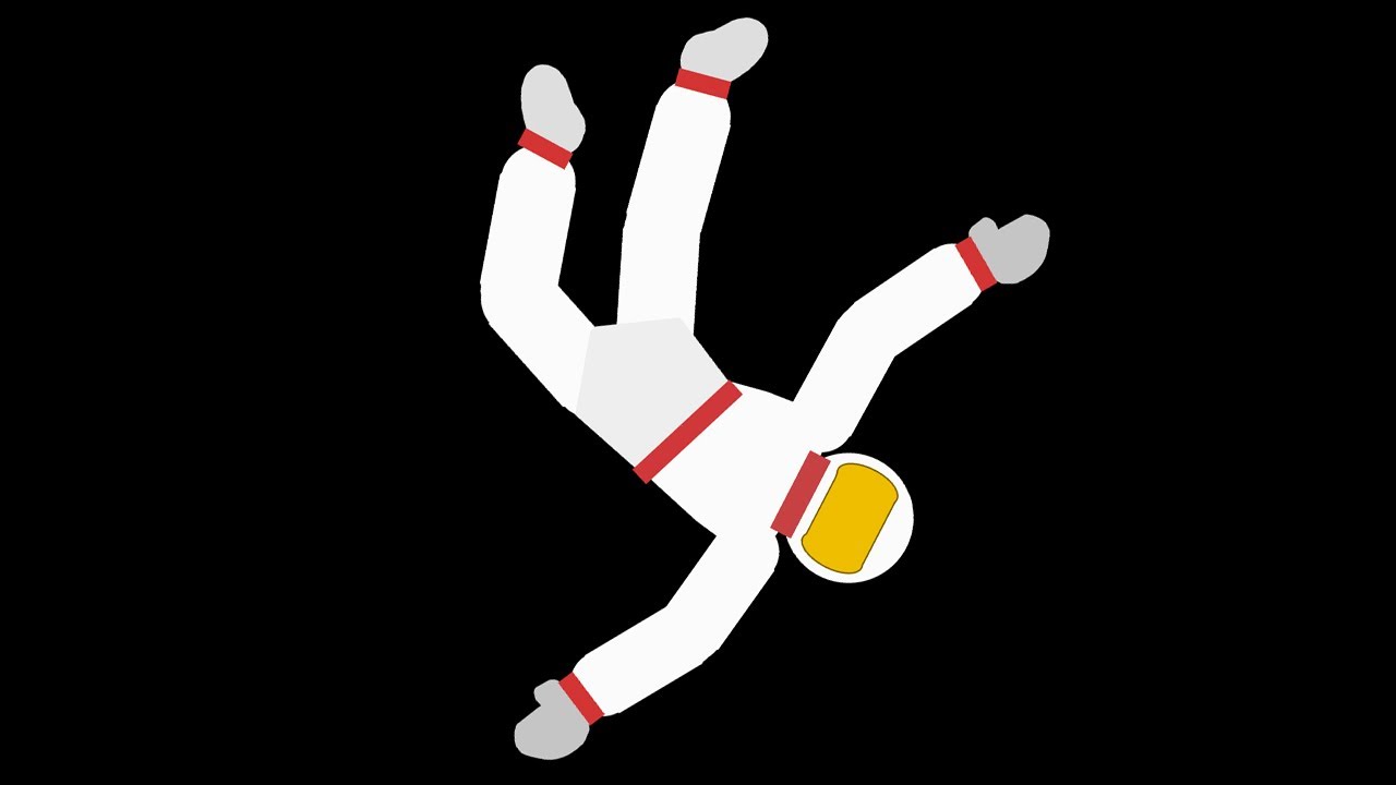 Algodoo | Astronaut in Space